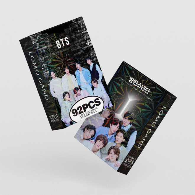 [PRE-ORDER] BTS lomocards (92pcs)