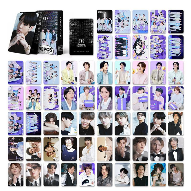 [PRE-ORDER] BTS lomocards (92pcs)