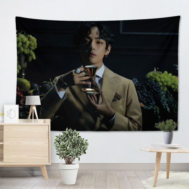 [PRE-ORDER] BTS Members Tapestry wall cloth (100*70 cm)