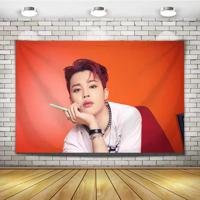 [PRE-ORDER] BTS Members Tapestry wall cloth (100*70 cm)