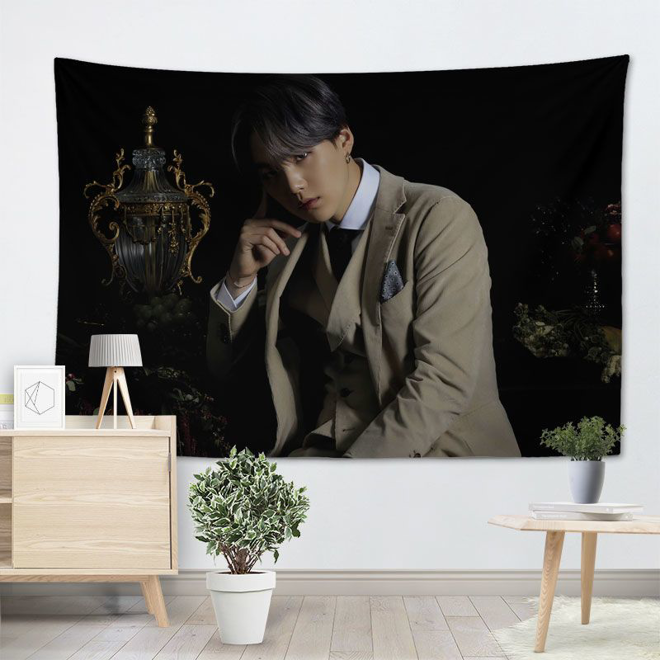 [PRE-ORDER] BTS Members Tapestry wall cloth (100*70 cm)