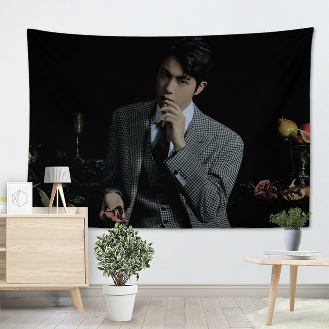 [PRE-ORDER] BTS Members Tapestry wall cloth (100*70 cm)