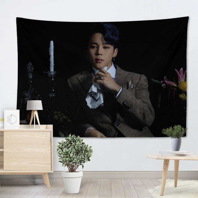 [PRE-ORDER] BTS Members Tapestry wall cloth (100*70 cm)