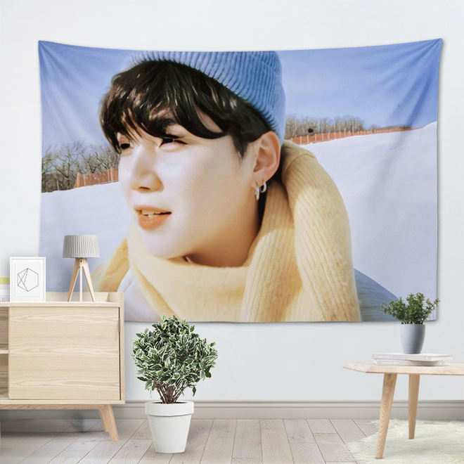 [PRE-ORDER] BTS Members Tapestry wall cloth (100*70 cm)