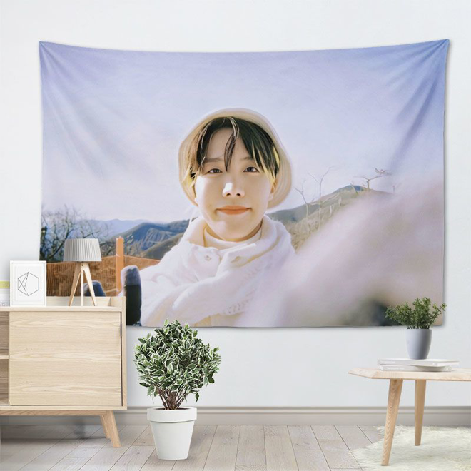 [PRE-ORDER] BTS Members Tapestry wall cloth (100*70 cm)