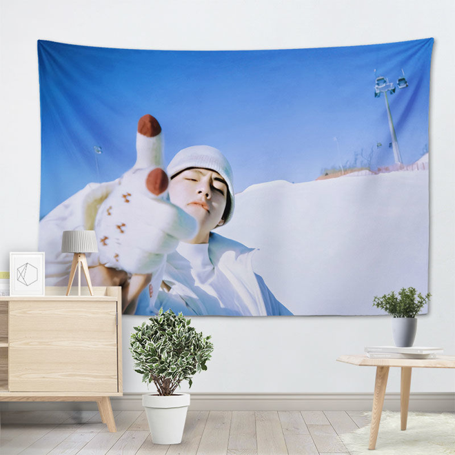 [PRE-ORDER] BTS Members Tapestry wall cloth (100*70 cm)