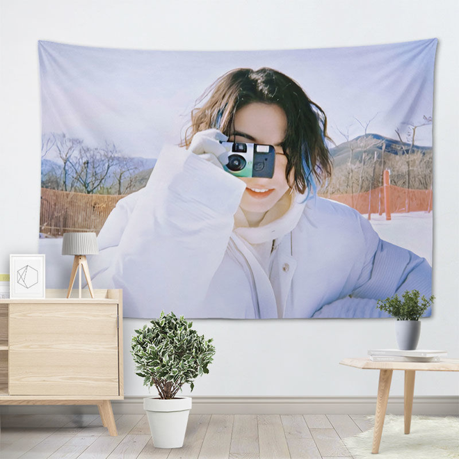 [PRE-ORDER] BTS Members Tapestry wall cloth (100*70 cm)