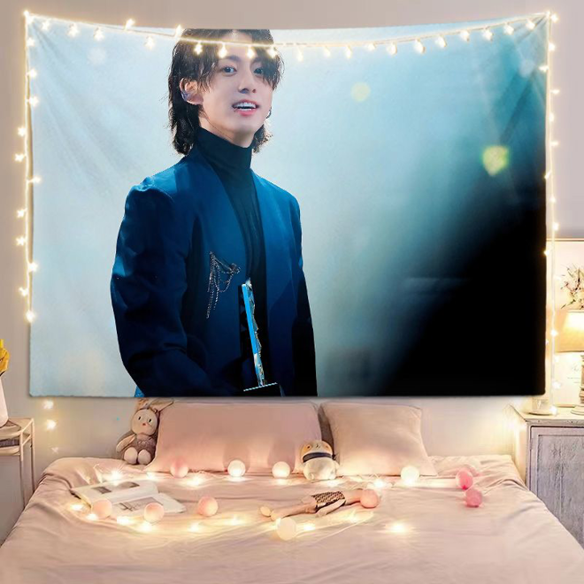 [PRE-ORDER] BTS Members Tapestry wall cloth (100*70 cm)