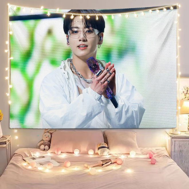 [PRE-ORDER] BTS Members Tapestry wall cloth (100*70 cm)