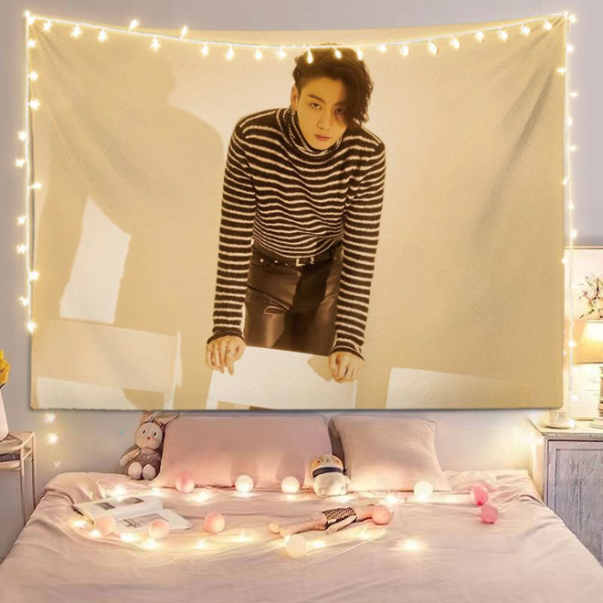 [PRE-ORDER] BTS Members Tapestry wall cloth (100*70 cm)