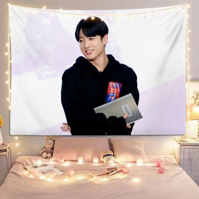 [PRE-ORDER] BTS Members Tapestry wall cloth (100*70 cm)