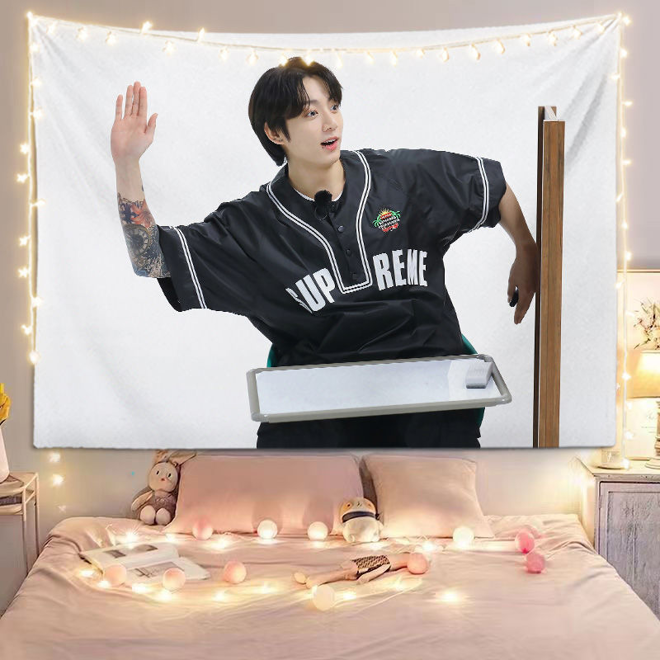 [PRE-ORDER] BTS Members Tapestry wall cloth (100*70 cm)