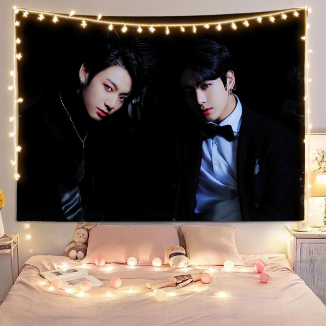 [PRE-ORDER] BTS Members Tapestry wall cloth (100*70 cm)