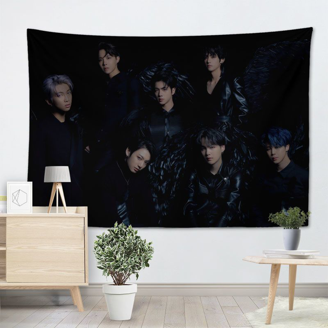 [PRE-ORDER] BTS Tapestry wall cloth (100*70 cm)