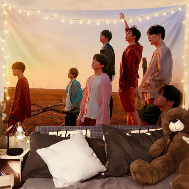 [PRE-ORDER] BTS Tapestry wall cloth (100*70 cm)