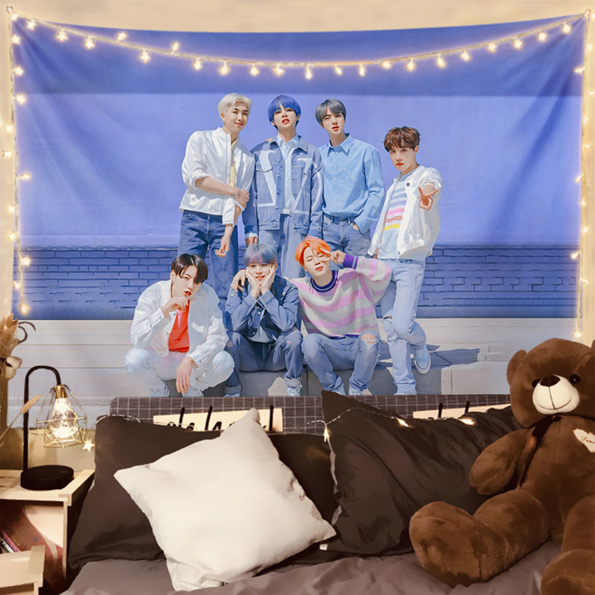 [PRE-ORDER] BTS Tapestry wall cloth (100*70 cm)