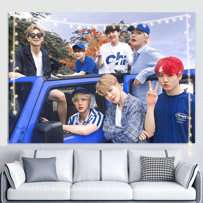 [PRE-ORDER] BTS Tapestry wall cloth (100*70 cm)