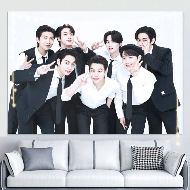 [PRE-ORDER] BTS Tapestry wall cloth (100*70 cm)