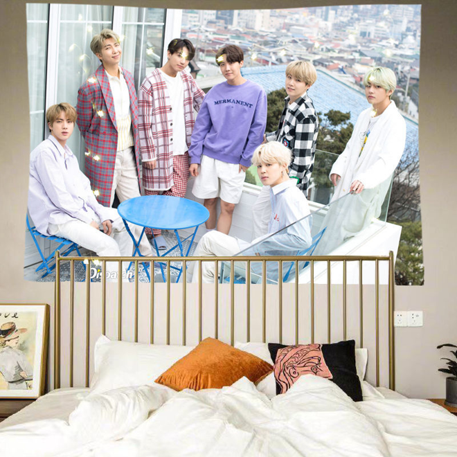 [PRE-ORDER] BTS Tapestry wall cloth (100*70 cm)
