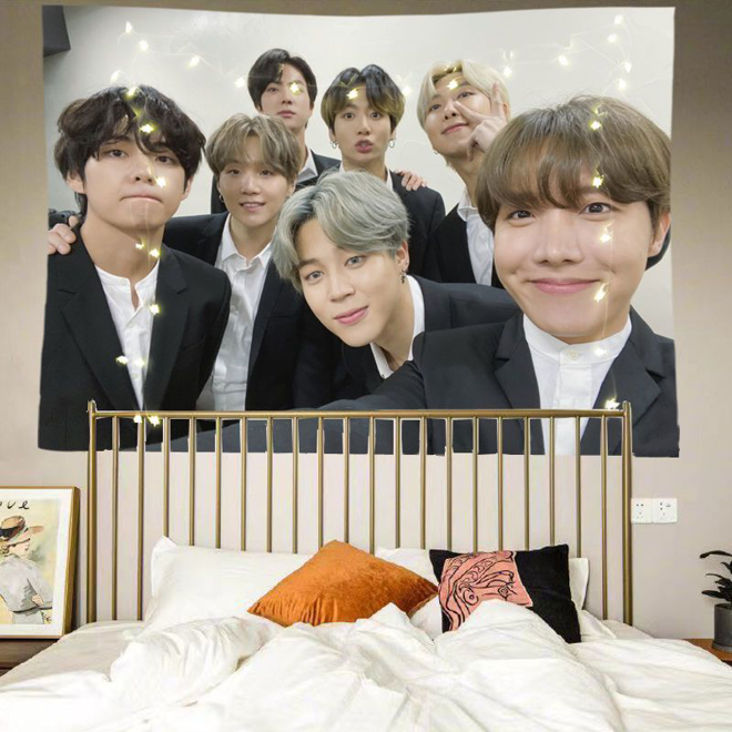 [PRE-ORDER] BTS Tapestry wall cloth (100*70 cm)
