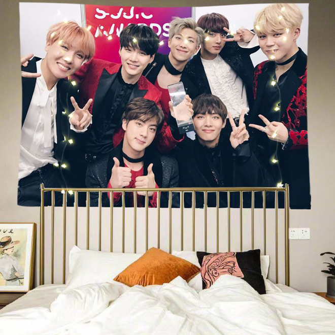 [PRE-ORDER] BTS Tapestry wall cloth (100*70 cm)