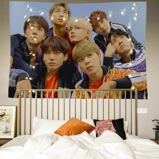 [PRE-ORDER] BTS Tapestry wall cloth (100*70 cm)