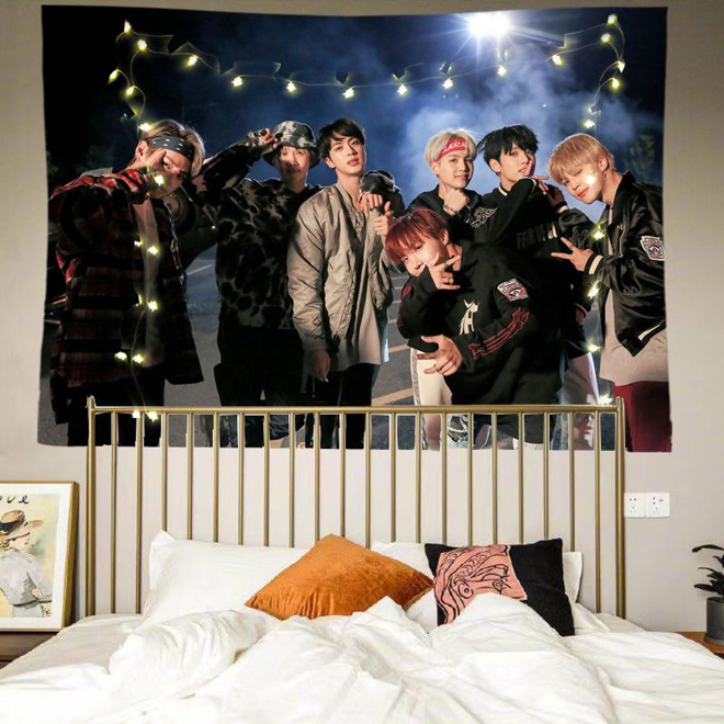 [PRE-ORDER] BTS Tapestry wall cloth (100*70 cm)
