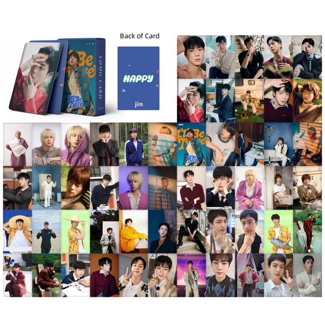 [Në Gjendje] BTS Jin Happy - I'll Be There lomocards (55pcs)