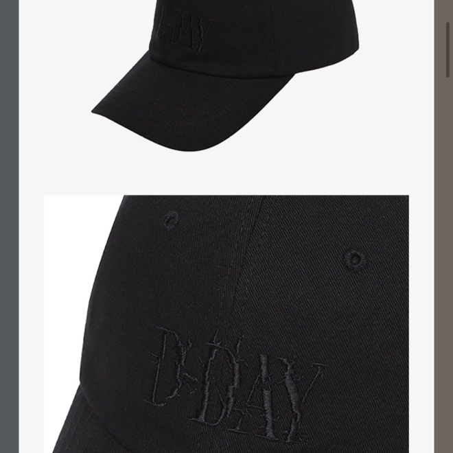 [PRE-ORDER] BTS Agust D D-Day Baseball Cap - Detailed Embroidered Logo