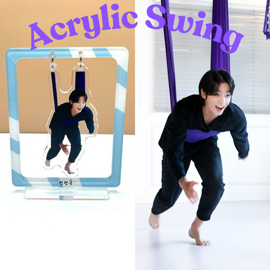 [PRE-ORDER] BTS Flying Yoga Acrylic Standee