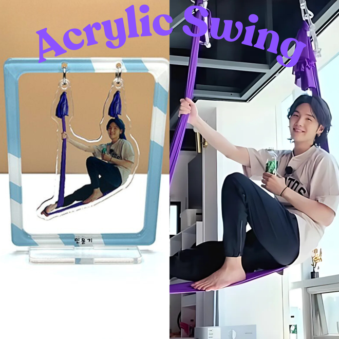 [PRE-ORDER] BTS Flying Yoga Acrylic Standee