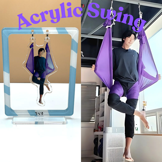 [PRE-ORDER] BTS Flying Yoga Acrylic Standee