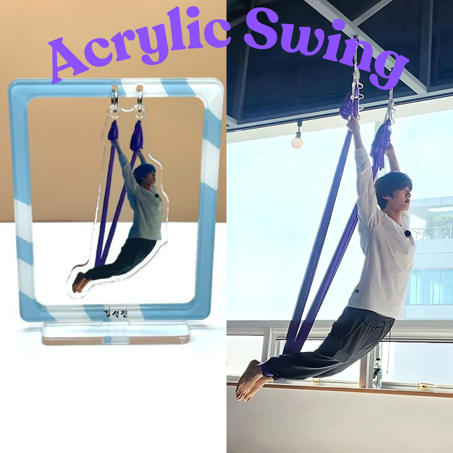 [PRE-ORDER] BTS Flying Yoga Acrylic Standee