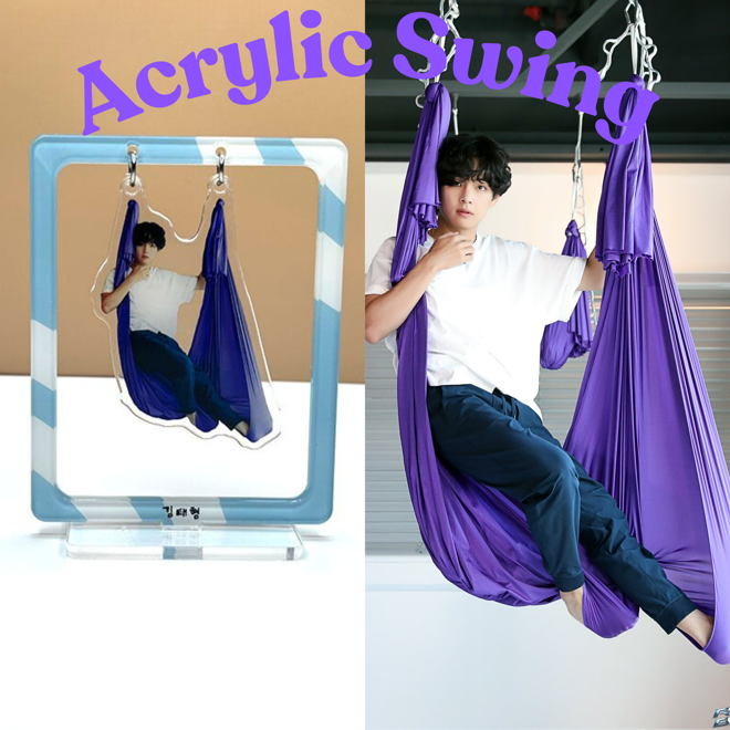 [PRE-ORDER] BTS Flying Yoga Acrylic Standee