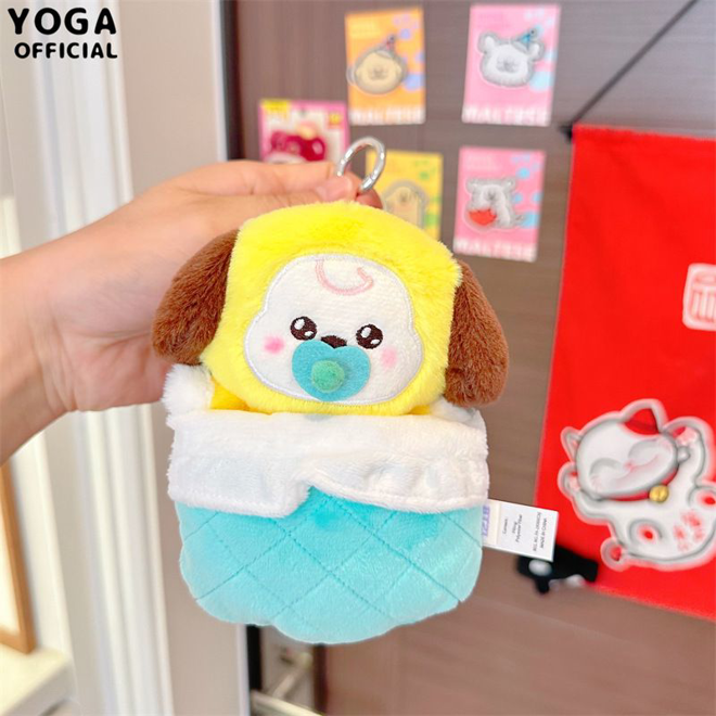 [PRE-ORDER] BTS BT21 Newborn Baby Plush Keyring
