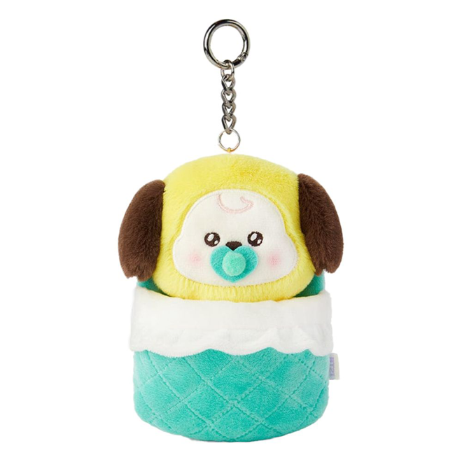 [PRE-ORDER] BTS BT21 Newborn Baby Plush Keyring