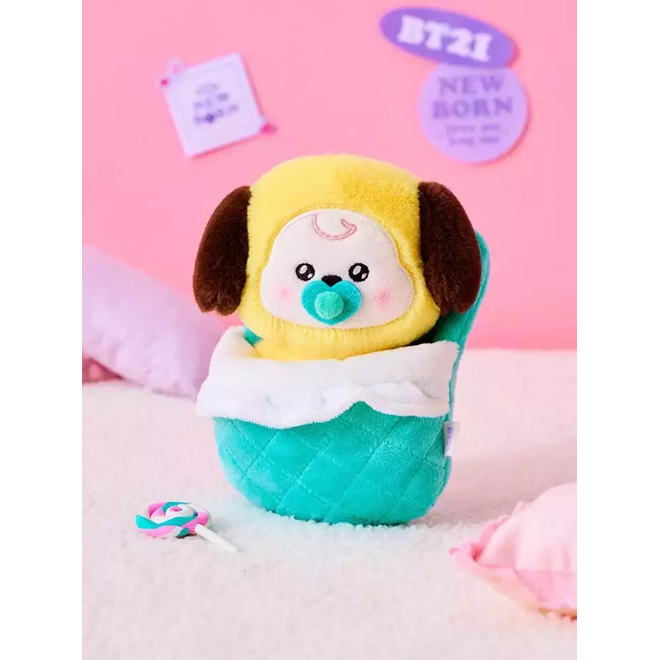 [PRE-ORDER] BTS BT21 Newborn Baby Plush Keyring