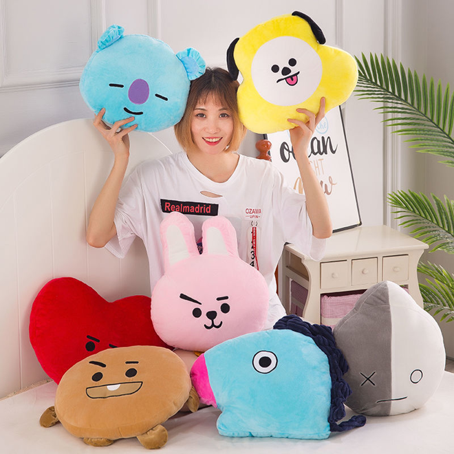 [PRE-ORDER] BTS Bt21 characters pillow (30 cm)