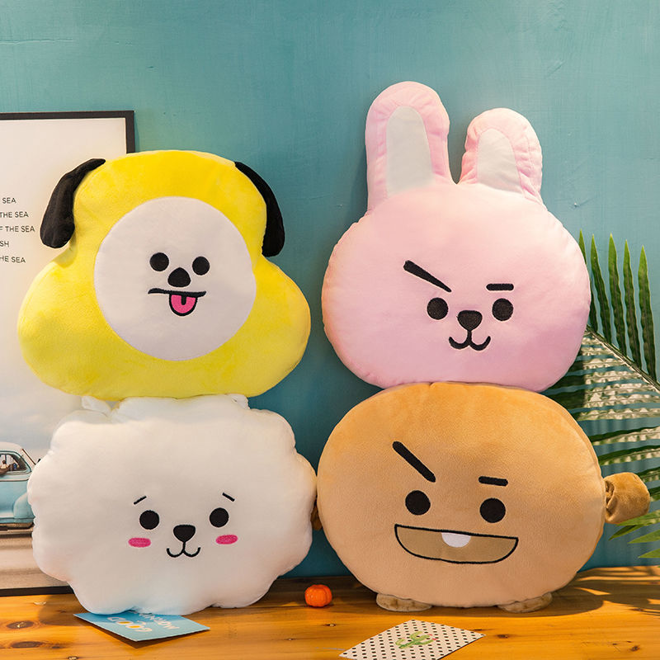 [PRE-ORDER] BTS Bt21 characters pillow (30 cm)