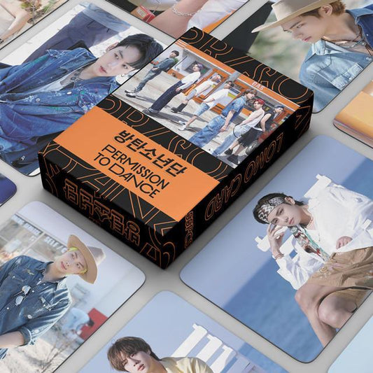 [PRE-ORDER] BTS Permission To Dance lomocards (55pcs)