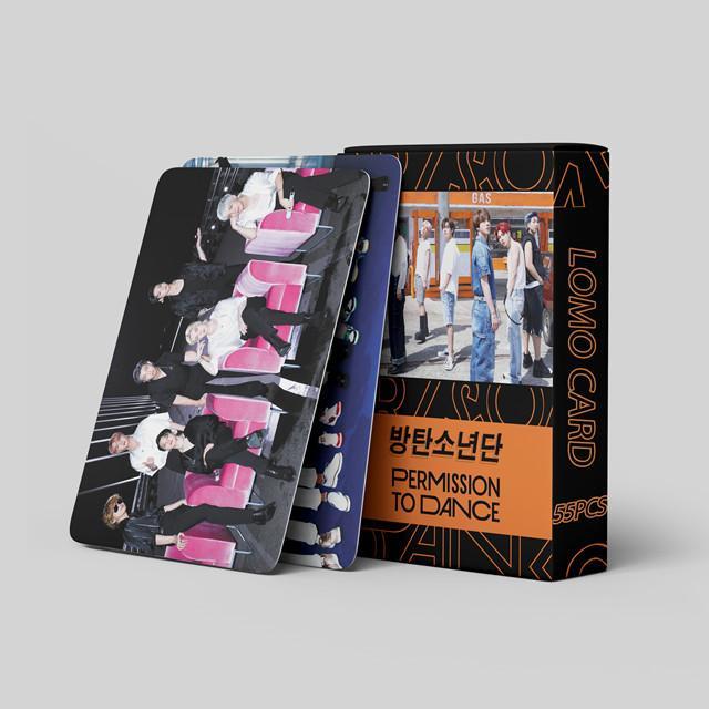 [PRE-ORDER] BTS Permission To Dance lomocards (55pcs)