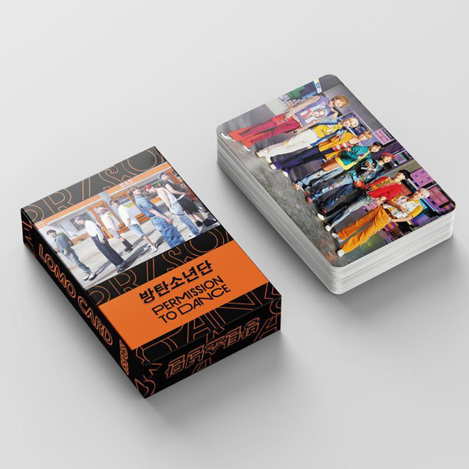 [PRE-ORDER] BTS Permission To Dance lomocards (55pcs)