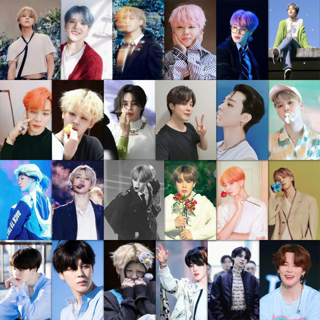 [PRE-ORDER] BTS Jimin stickers (63pcs)