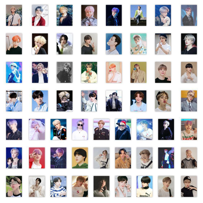 [PRE-ORDER] BTS Jimin stickers (63pcs)