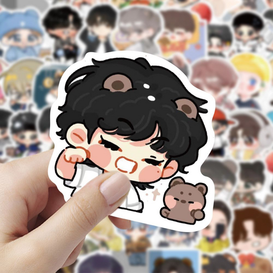 [PRE-ORDER] BTS Taehyung stickers (60pcs)