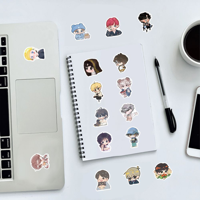 [PRE-ORDER] BTS Taehyung stickers (60pcs)