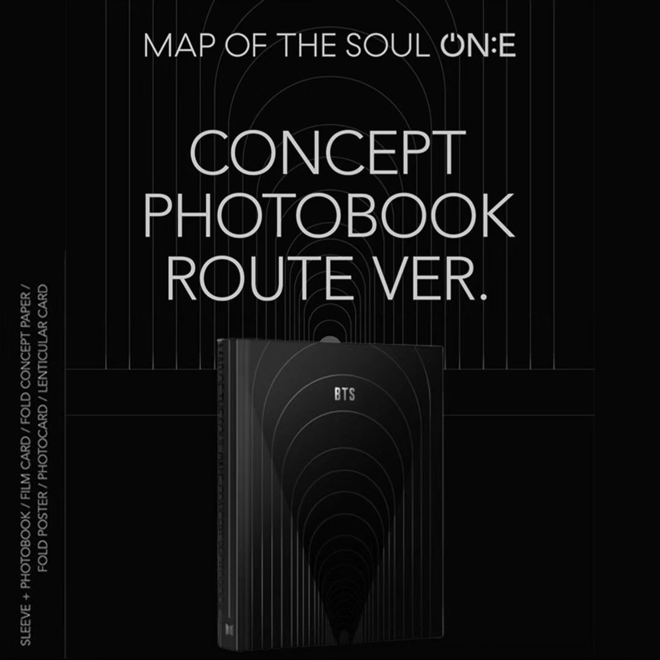 [PRE-ORDER] BTS OFFICIAL MOTS ON:E concept photobook ROUTE VER.