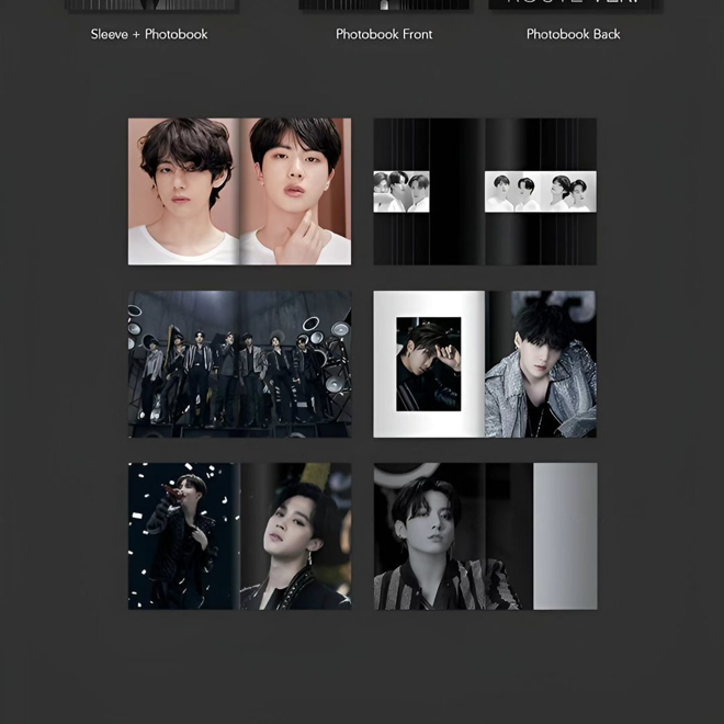 [PRE-ORDER] BTS OFFICIAL MOTS ON:E concept photobook ROUTE VER.
