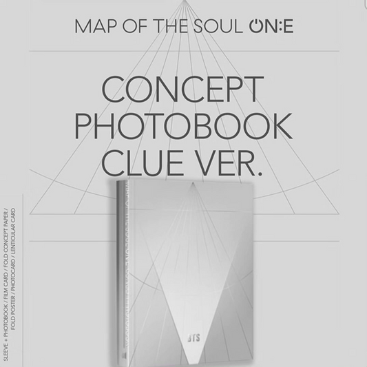 [PRE-ORDER] BTS OFFICIAL MOTS ON:E concept photobook CLUE VER.