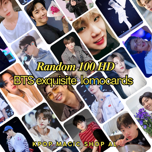 [PRE-ORDER] BTS Special Lomocard Set (100 pcs lomocards + binder)